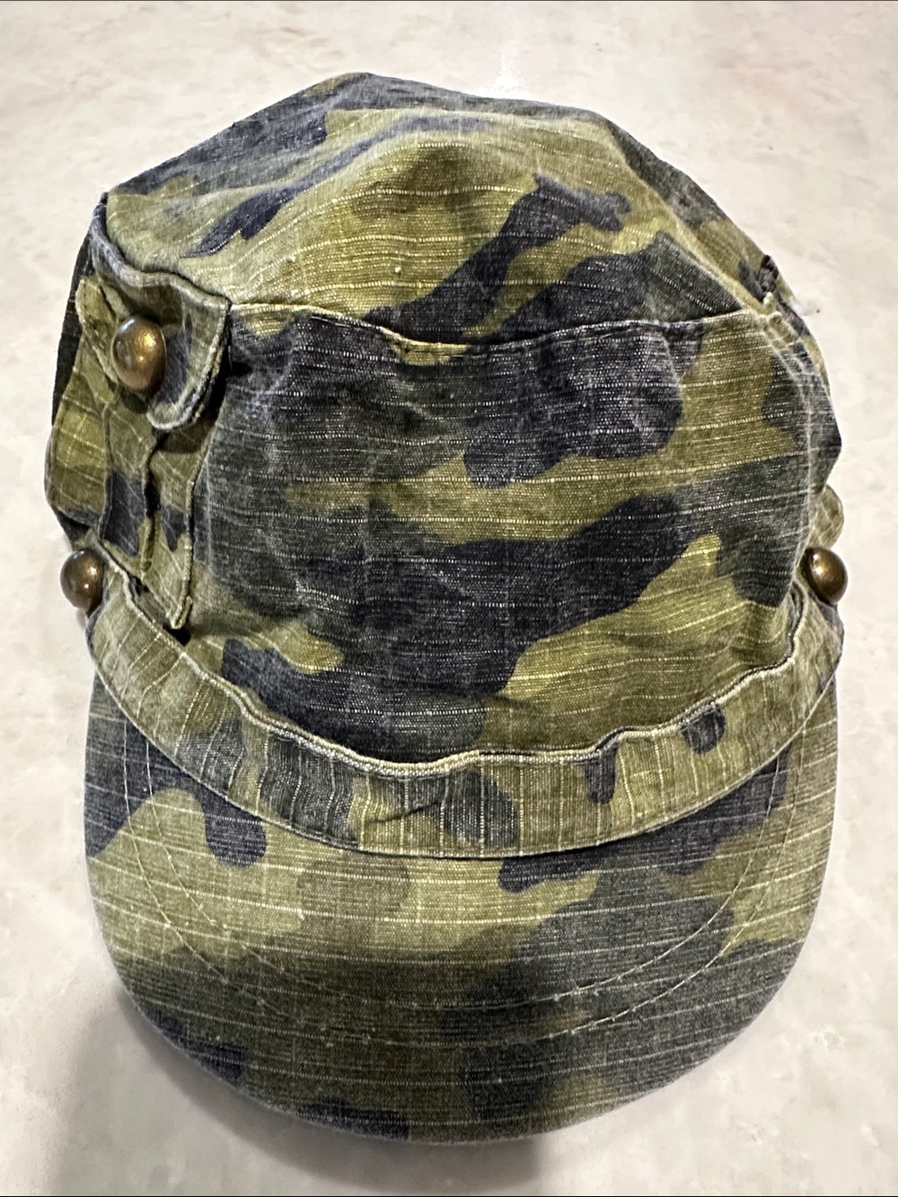 Camo women’s Cap - Olive Green